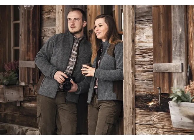 Куртка Blaser Active Outfits Softshell темно-серая Фото 2